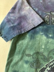 The Doors Jim Morrison Tie Dye T-Shirt Purple Blue Size L Liquid Blue