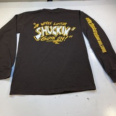 SHUCKS CAJUN RESTAURANT BAR Abbeville LOUISIANA LONG SLEEVE TEE T SHIRT Mens S