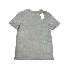 Quince Flowknit Breeze Performance Tee NWT Mens Small Heather Grey Active