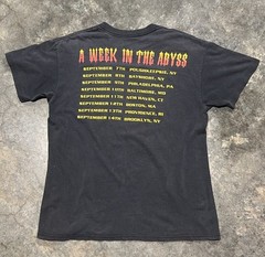 Rare Vintage 1990 Slayer Seasons In The Abyss Tour War Eagle Shirt Brokum group