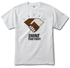 New Diamond Supply Co. Shine Together White Sport Mens T Shirt RDAM-591