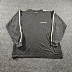Hummer Shirt Mens Large Black Long Sleeve Like Nothing Else Graphic Badger Sport