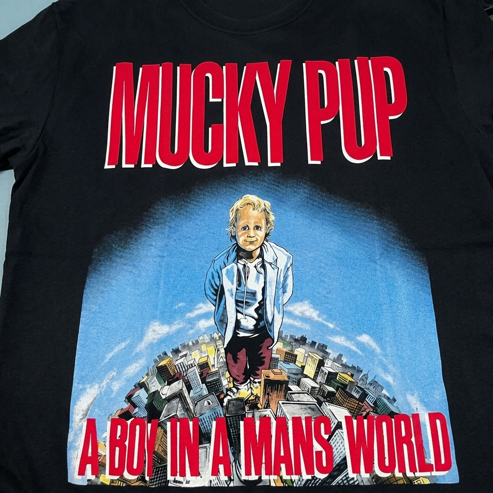 VTG Mucky Pup ( A boy in a mans world) Shirt Tee Full Size S -5XL