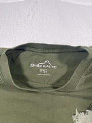 Eddie Bauer Men’s Green Graphic Logo Knit Crew Neck Short Sleeve XXL T-Shirt
