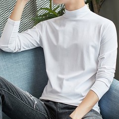Half Turtleneck Tops Activewear Pullover All Season Wear Polyester Spandex Blend