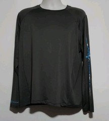 Habit Men’s Long Sleeve Grey T Shirt Size Large