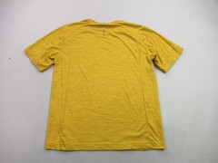 REI Shirt Mens Small Short Sleeve Crew Neck Lightweight Casual Outdoors Yellow