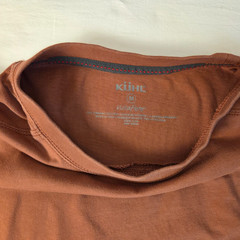 Kuhl Wildfibre Men’s Medium T Shirt Copper Organic Cotton Outdoor Activewear