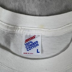 Vintage One More For The Gipper T-Shirt Mens L White Ronald Reagan Political USA