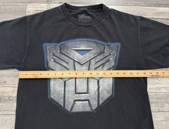 Transformers Revenge Of The Fallen Movie Promo Shirt Mens Medium 2009 Autobots
