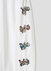 [Graniph] Bravely Default / Octopath Traveler Eight Travelers White Long Sleeve