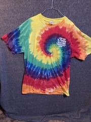 Port & Company Men’s Short Sleeve Tie Dye USA Comfort Pigeon Roast Liquor