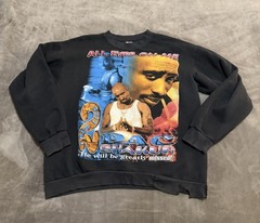 Vintage 2PAC T-Shirt “ ALL EYES ON ME” Me Against The World TUPAC Rap Crew XL