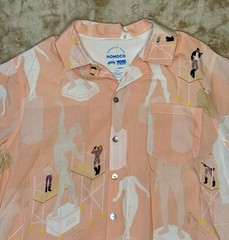 Rare TOM of FINLAND x Amit HOMOCO Top Men’s XS Button Down Shirt LGBTQ Gay Queer