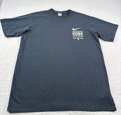 Vintage Nike Kobe Bryant Shirt Mens 2XL Blue Basketball Academy Crew Neck Y2K