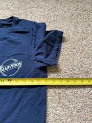 Blue Moon Beer Graphic Tee Shirt Size Small Tee Luv Denver Colorado