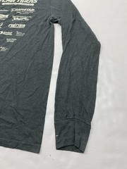 District Made Shirt Mens M Gray Thunder Valley Rally Graphic Tee Long Sleeve