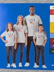 Member’s Mark – Americana – T Shirt Unisex – Size S