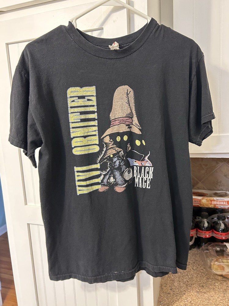 Vintage Final Fantasy T Shirt Vivi Orniter Black Mage Medium