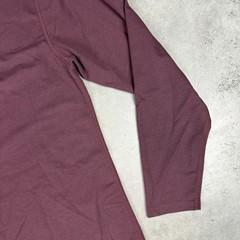 Bylt T Shirt Mens Large Burgandy Drop Cut Long Sleeve Stretch Preowned