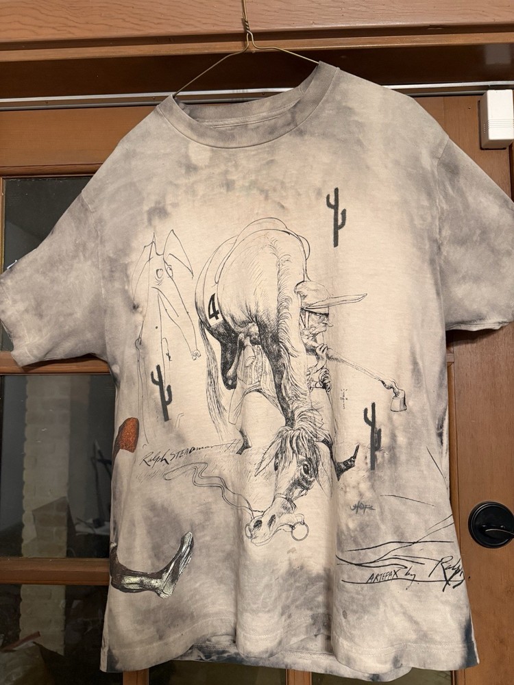 Travis Scott Cactus Jack x Ralph Steadman “Fear” Tee Large Limited Edition