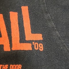 Anvil Men’s Black All Time Low Fall Ball ’09 Graphic Crew Neck T-Shirt S