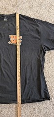 Tom & Jerry graphic tee graphic tee shirt black basketball mouse cat mens XXXL