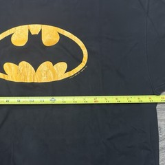 Vintage Batman Shirt Black Single Stitch Logo 90s Movie Made In USA Size XL