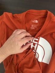 The North Face Exploration Without Compromise T-Shirt Men’s Size Large Orange