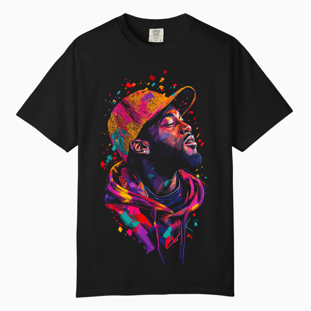 Neon Urban Streetwear Graphic Tee, Comfort Colors T Shirt, Unisex Streetwear Tee