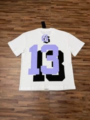 NEW Godspeed Flame Skull Numeric Alphabet printing Tee Mens Cotton T-shirt