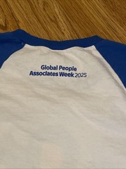 walmart logo (global People Associate 2025) baseball t shirt Size M