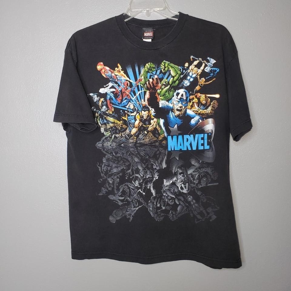 Marvel mirror image color and black and white