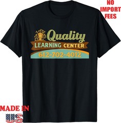 Quality Learning Center T-Shirt, Kid Adult Tee