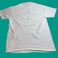 Vintage Y2K Weimaraner Dog Animal Pet Art White T Shirt Mens Large Cotton