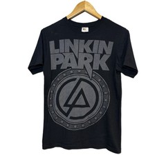 Linkin Park Black Shirt Men’s Size Medium Bay Island Sportswear Tour Band 2000s