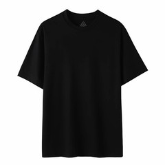 High-End Liquid Nitrogen 100% Mercerized Cotton Men’S Short-Sleeve Top Summer Ro