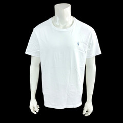 Polo Ralph Lauren Men’s White T-Shirt Custom Slim Fit Pony Logo Size XL