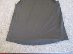 Under Armour Tank Top Shirt Men’s Medium Black Polyester Compression *