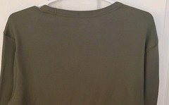 (NWT) Old Navy Men’s Long Sleeve Waffle Knit T-Shirt Olive Green MEDIUM #512403