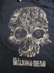 The Walking Dead Tee Black Men’s 4xl AMC TV Show 2013 Horror Zombie Series