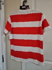 WHERE’S WALDO? Men’s T-Shirt & Beanie Combo 2XL Mad Engine Costume