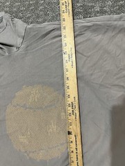 Adidas Climate Men’s Gray T Shirt Size XL Short Sleeve Front Logo Round Neck