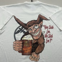 Vintage Military Medicine Obscure Graphic Shirt Size M “You Stab Em We Slab Em”