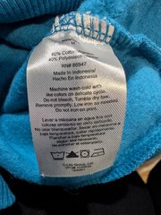 NASA Men’s Hoodie Pullover Athletic Long Sleeves Sweatshirts M Blue NWOT