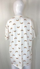 Rainbows T-shirt Size XL White Full Print Front And Back Pride Wear