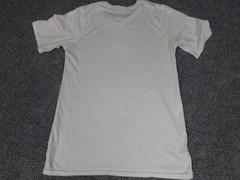 Russell Mens Shirt Small White elephant stretch graphic