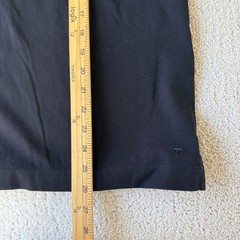 Left Coast Tee T-Shirt Mens M Black 100% Pima Cotton Crew Neck 2 Pack Luxury