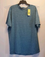 All In Motion turq. stretch SS tee mens sz. XL