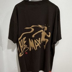 Travis Scott Cactus Jack The Max Men’s Brown Graphic Logo Crew Tee 2XL